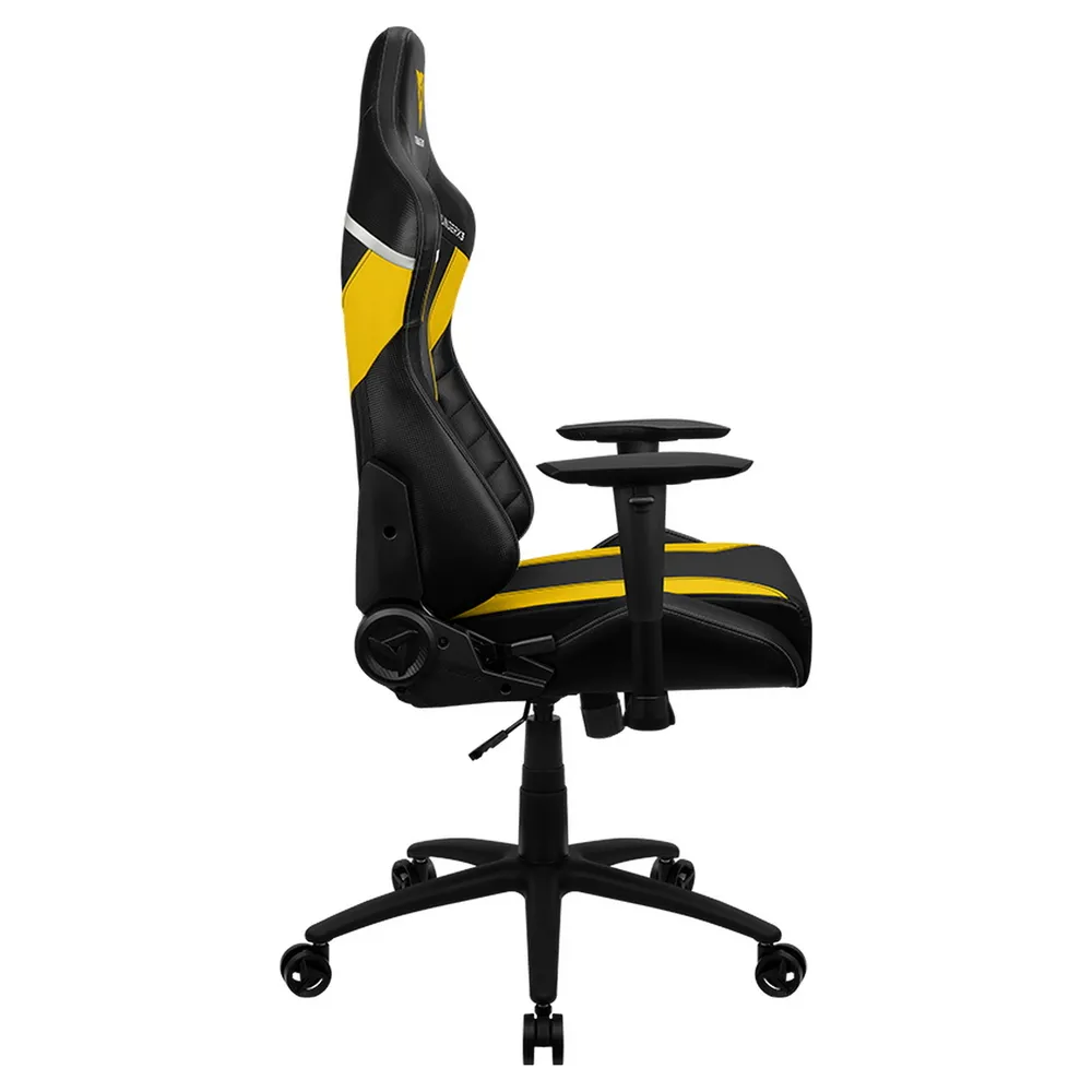 Scaun Gaming ThunderX3 TC3, PU Piele, Negru/Galben