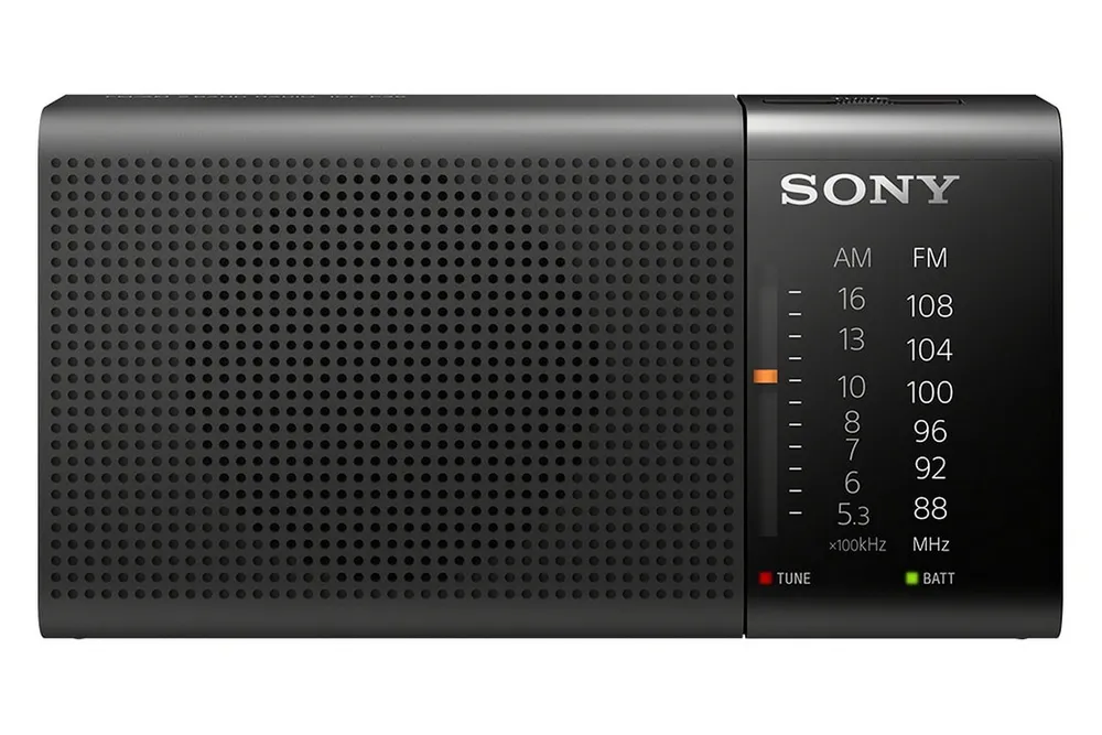 Radio portabil SONY ICF-P36, Negru