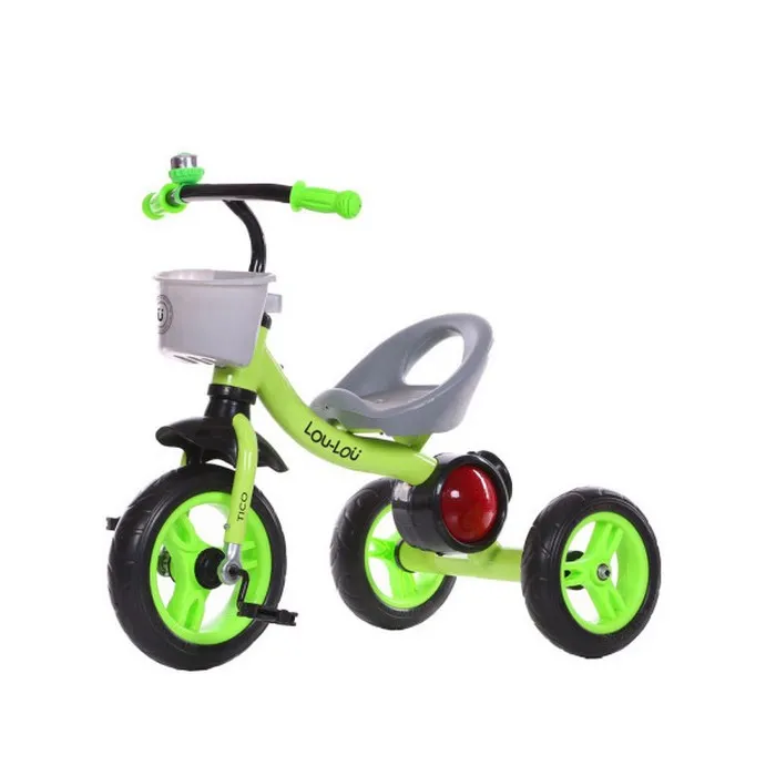 Bicicletă cu trei roți Kikka Boo Lou-Lou Tico, Verde