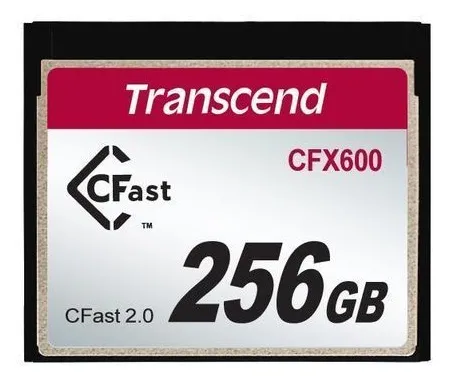 Card de Memorie Transcend CFast 2.0 CFX600, 256GB (TS256GCFX600)