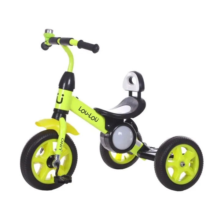 Bicicletă cu trei roți Kikka Boo Lou-Lou Tico, Verde