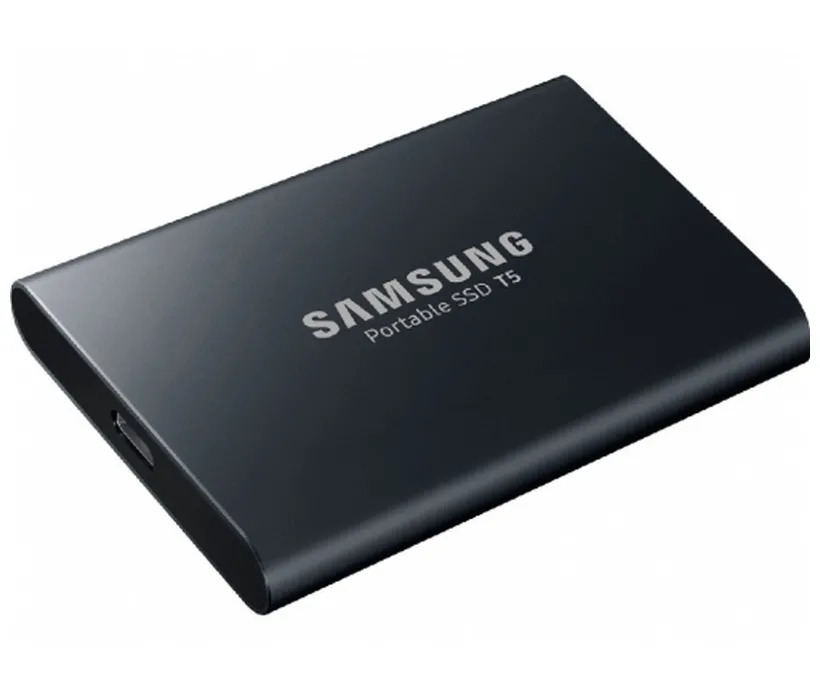 SSD portabil extern Samsung Portable SSD T5,  2 TB, Negru (MU-PA2T0B/WW)