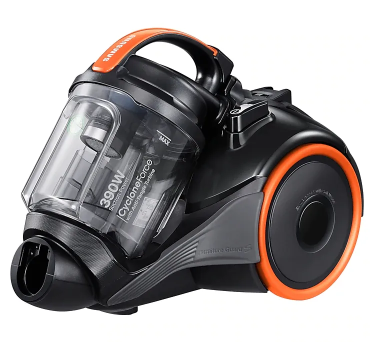 Aspirator Samsung VC15K4136VL/UK, Negru | Portocaliu