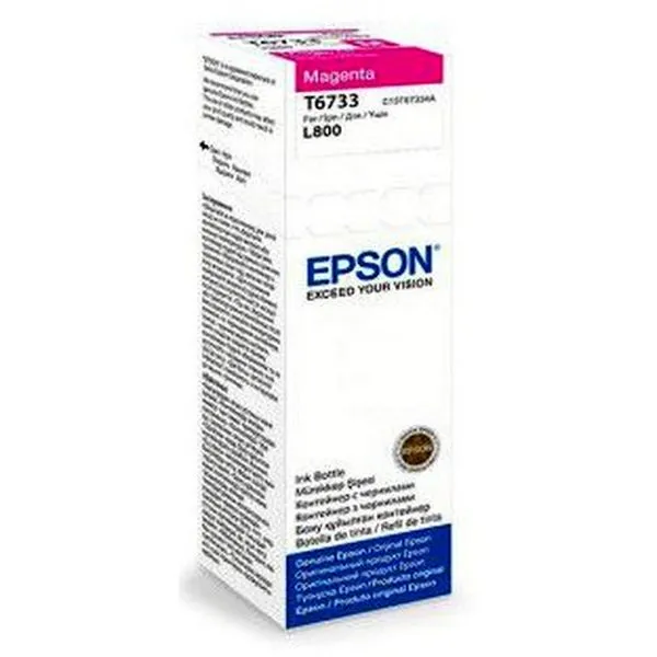 Recipient de cerneală Epson T673, 70ml, Magenta