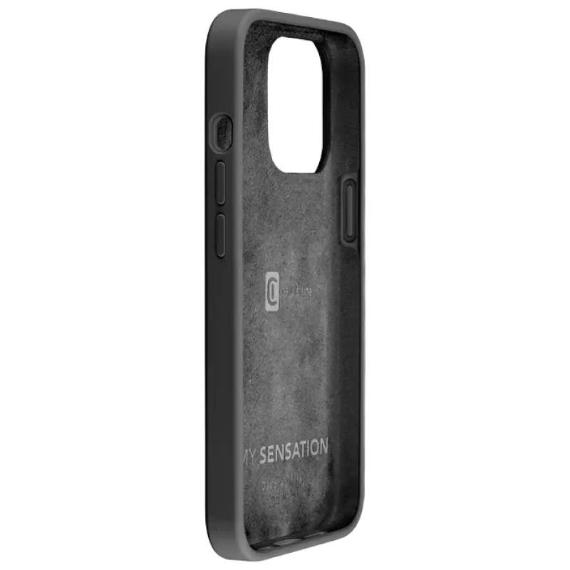 Husă Cellularline Sensation - iPhone 13 Pro, Negru