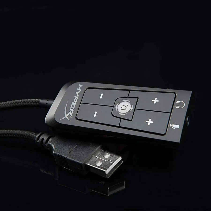 Căști gaming HyperX Cloud II, Cu fir, Negru/Roșu