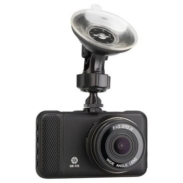 Cameră auto DVR Globex GE-115, Full-HD 1080P, Negru