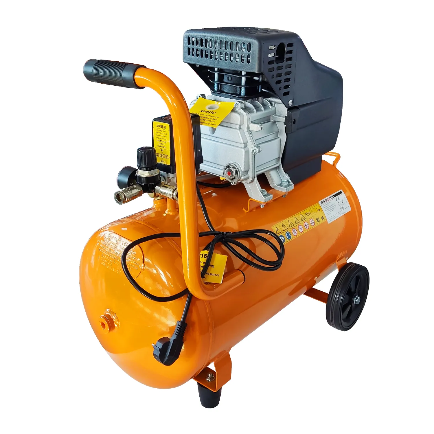 Compresor de aer TechnoWorker 50L 1500W