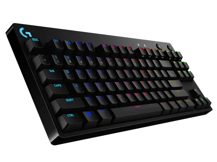 Tastatură Logitech G Pro, Cu fir, Negru