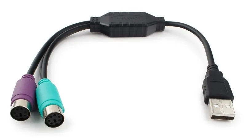 Adaptor USB Cablexpert UAPS12-BK, Negru