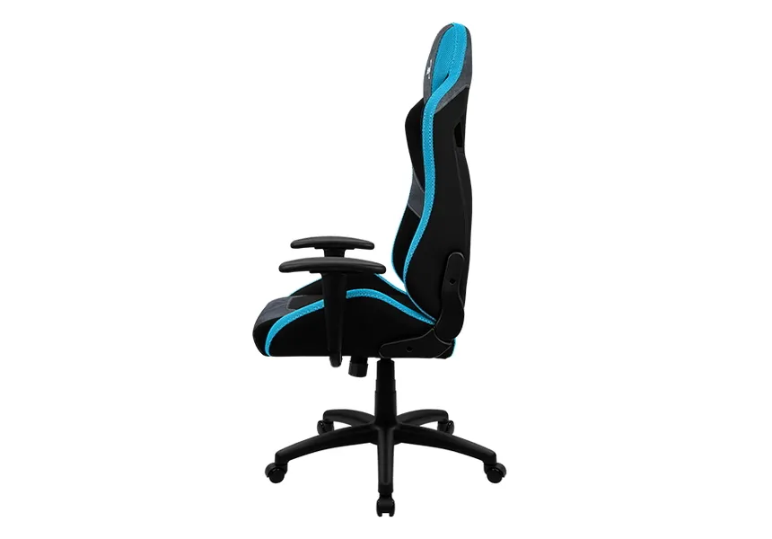 Gaming Chair AeroCool COUNT Steel Blue, User max load up to 150kg / height 165-180cm