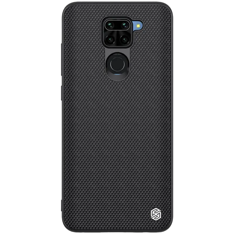 Husă tip carte Nillkin Redmi Note 9 - Textured Case, Negru