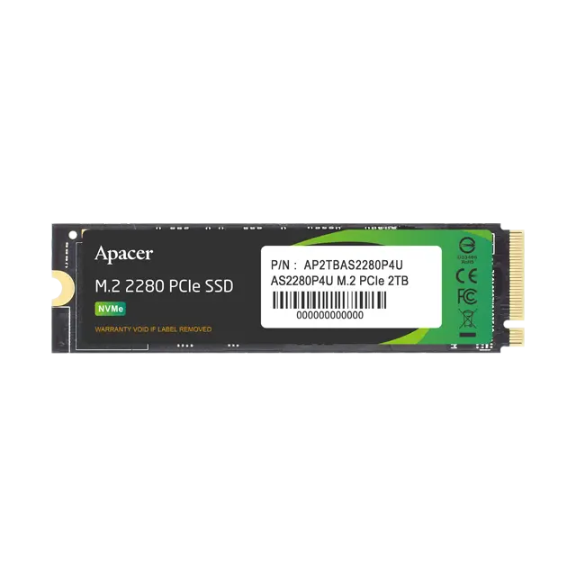 Unitate SSD Apacer AS2280P4U, 2000GB, AP2TBAS2280P4U-1