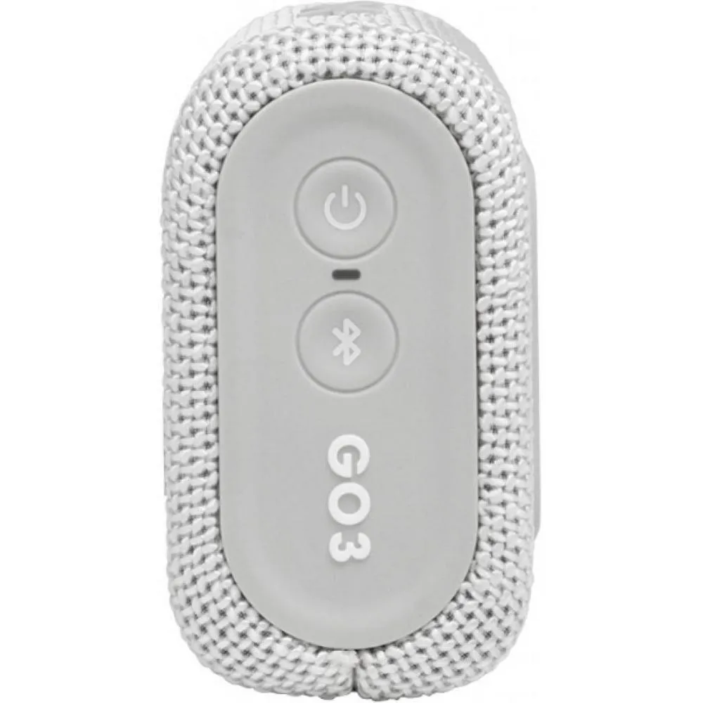 Boxă portabilă JBL GO 3, Alb