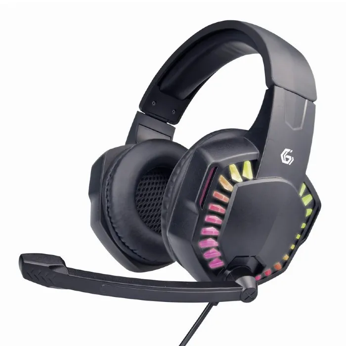 Căști gaming Gembird GHS-06, Cu fir, Negru