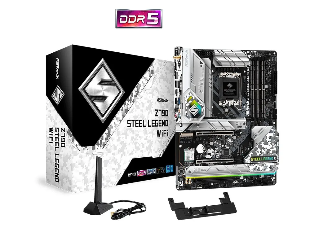 Placă de bază ASRock Z790 STEEL LEGEND WIFI, LGA1700, Intel Z790, ATX