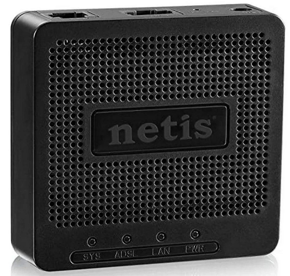 Modem ADSL Netis DL4201, ADSL/ADSL2/ADSL2 + până la 24 Mbps, Negru