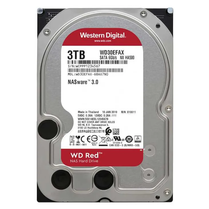 Unitate HDD Western Digital WD Red, 3.5", 3 TB <WD30EFAX>