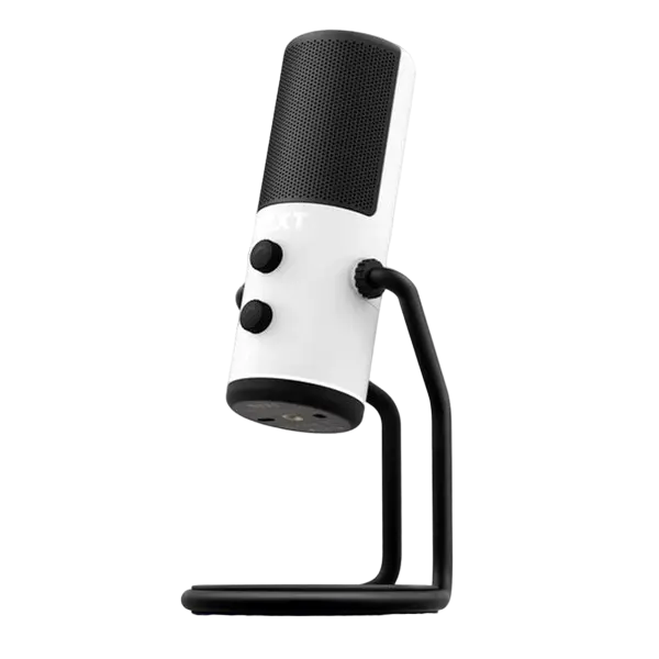 Microfon Gaming NZXT Capsule, Cu fir, Alb