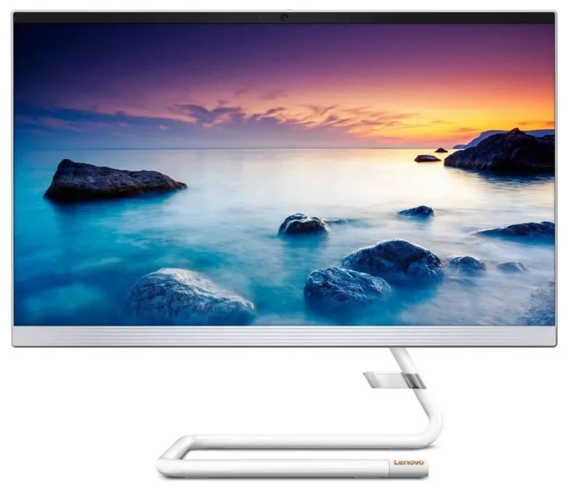 Computer All-in-One Lenovo IdeaCentre A340-22IGM, 21,5", Intel Pentium J5040, 4GB/256GB, Windows 10 Home, Alb