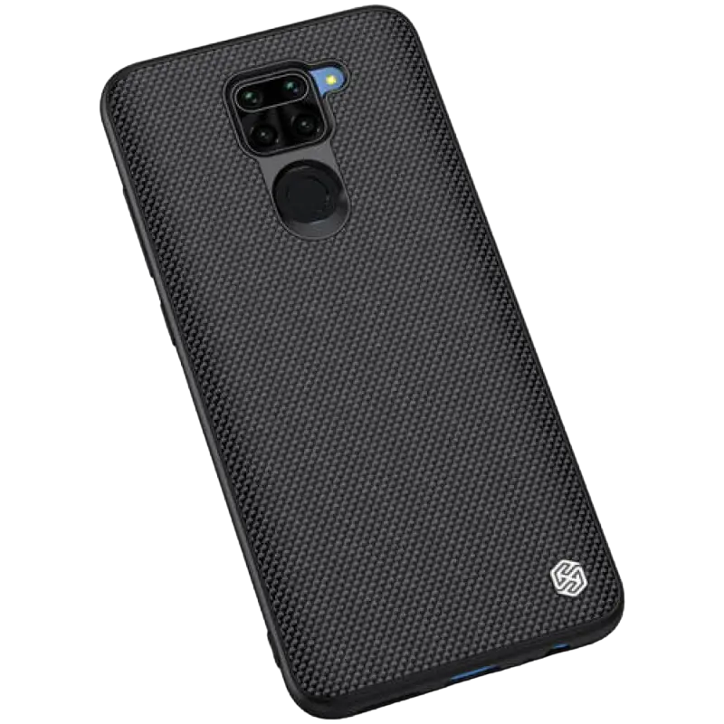 Husă tip carte Nillkin Redmi Note 9 - Textured Case, Negru