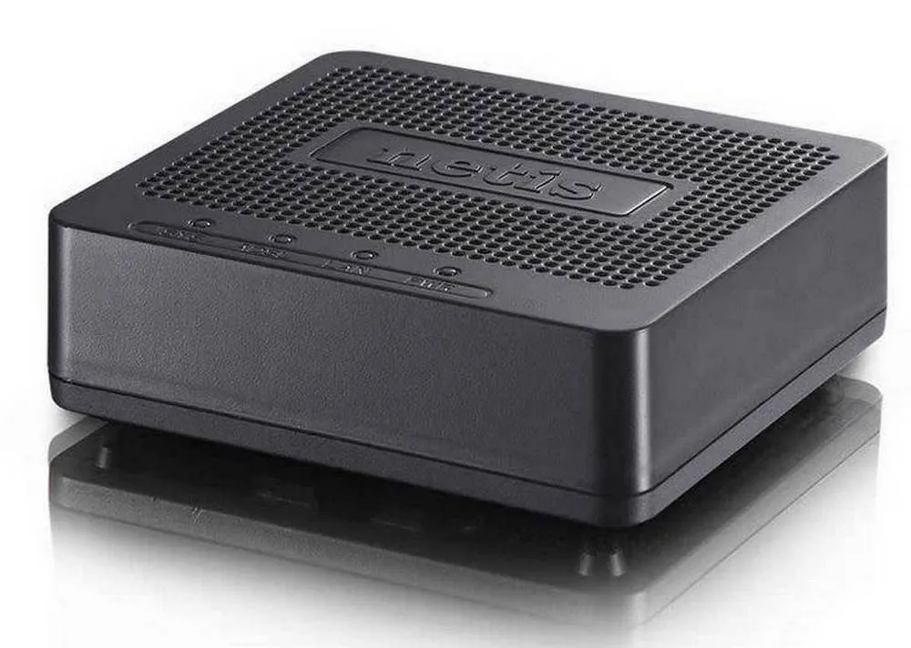 Modem ADSL Netis DL4201, ADSL/ADSL2/ADSL2 + până la 24 Mbps, Negru