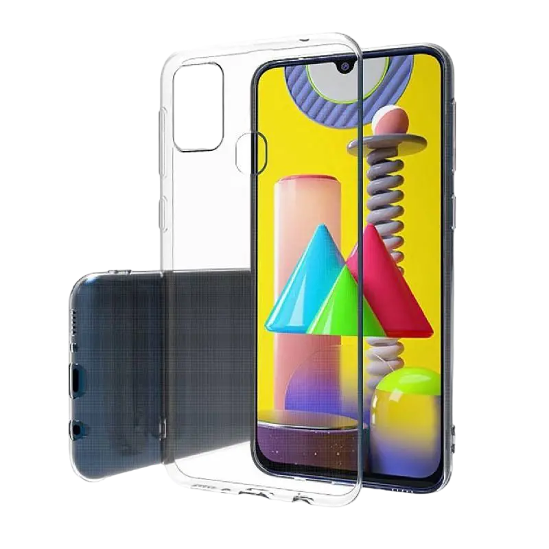 Husă Xcover Galaxy M31s - TPU ultra-thin, Transparent