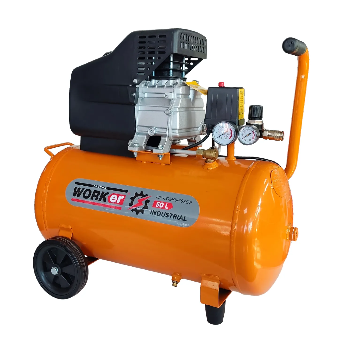 Compresor de aer TechnoWorker 50L 1500W