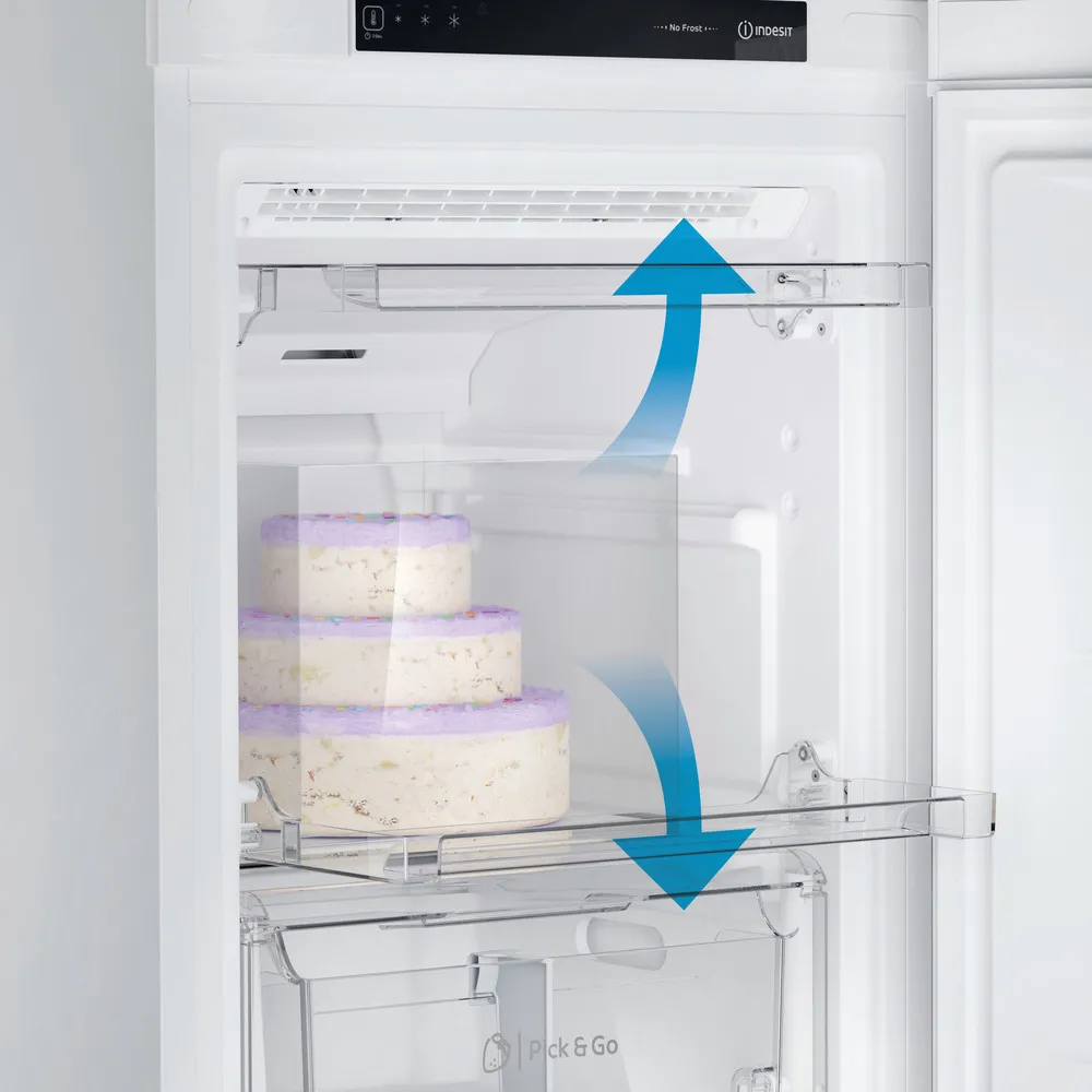 Congelator Indesit DFZ 5175, Alb