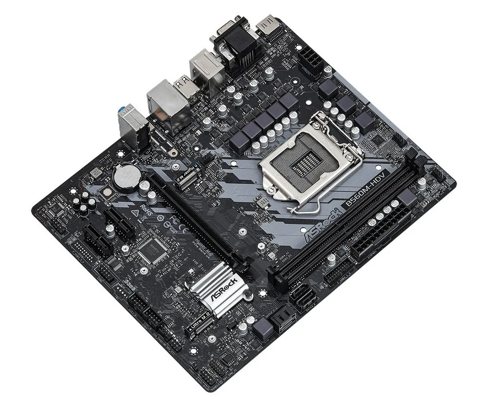 Placă de bază ASRock B560M-HDV, LGA1200, Intel B560, Micro-ATX