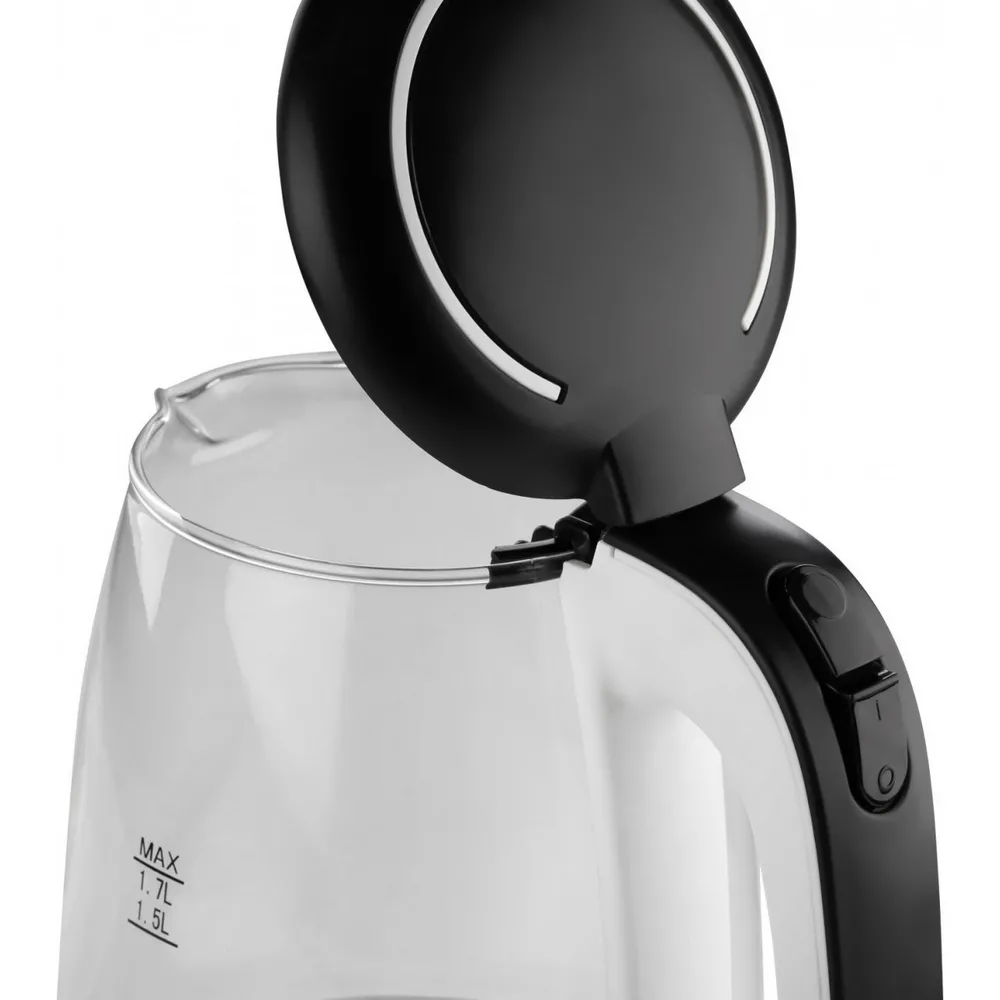 Fierbător electric Gorenje K17GLBW, Alb