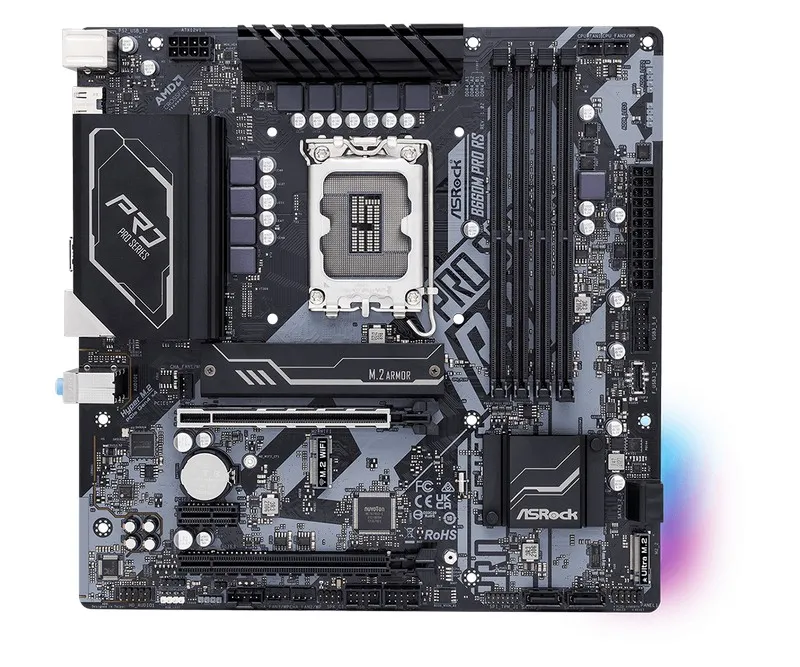 Placă de bază ASRock B660M PRO RS, LGA1700, Intel B660, Micro-ATX