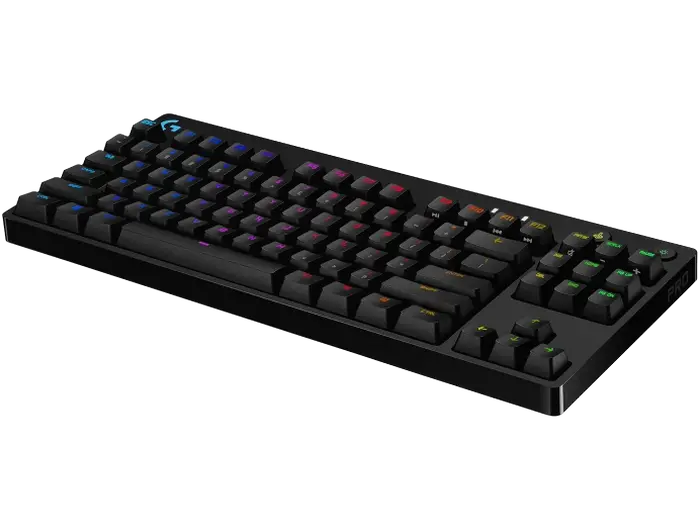 Tastatură Logitech G Pro, Cu fir, Negru