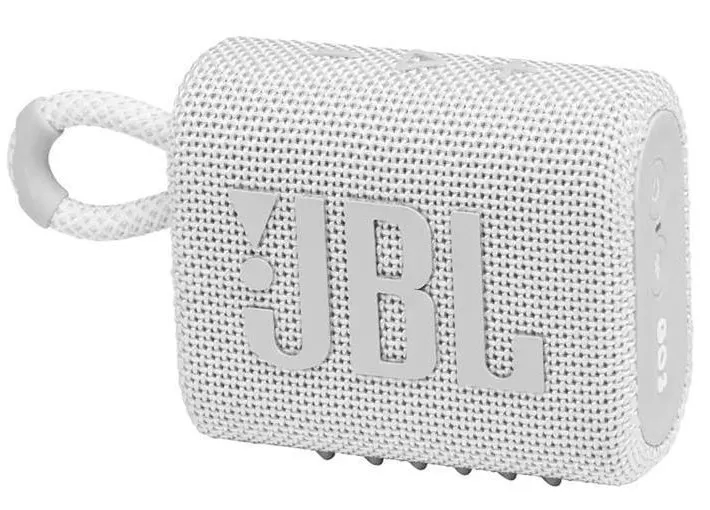 Boxă portabilă JBL GO 3, Alb