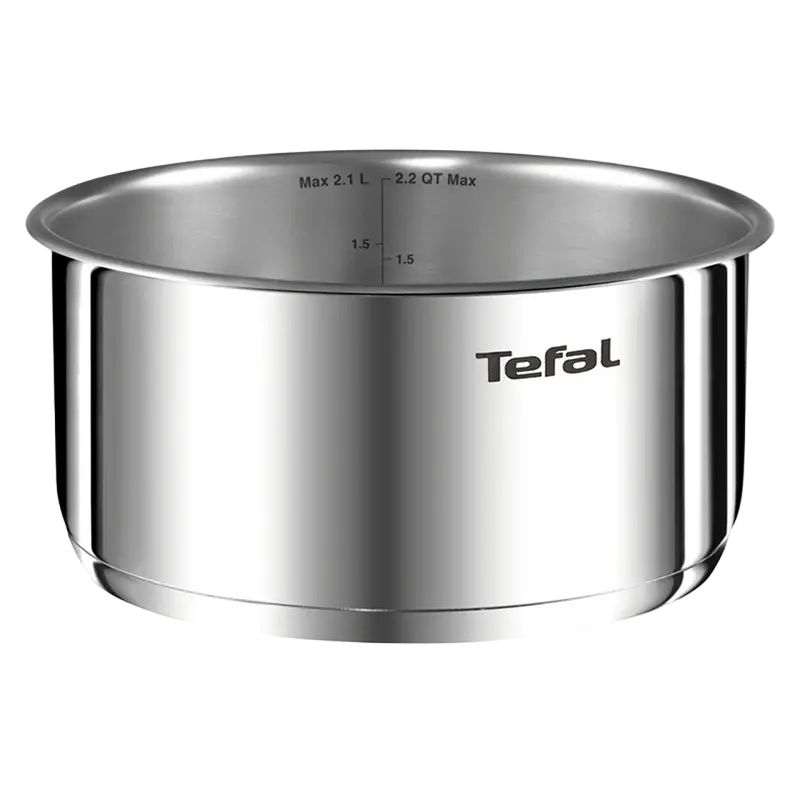 Set de vase Tefal L925SA14, Oțel inoxidabil