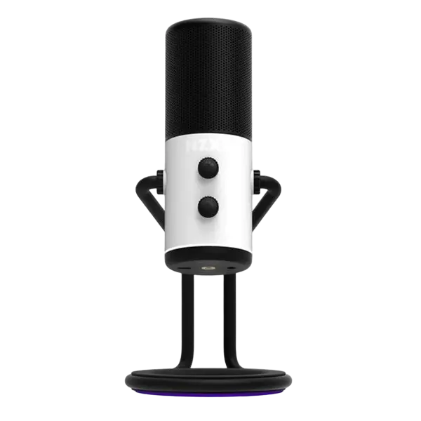 Microfon Gaming NZXT Capsule, Cu fir, Alb