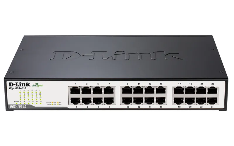 Switch de rețea D-Link DGS-1024D, 24x 10/100/1000 Mbps