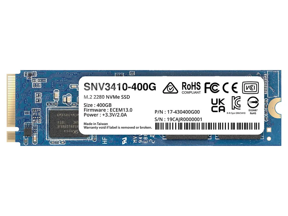 Unitate SSD SYNOLOGY SNV3510-400G, 400GB, SNV3510-400G