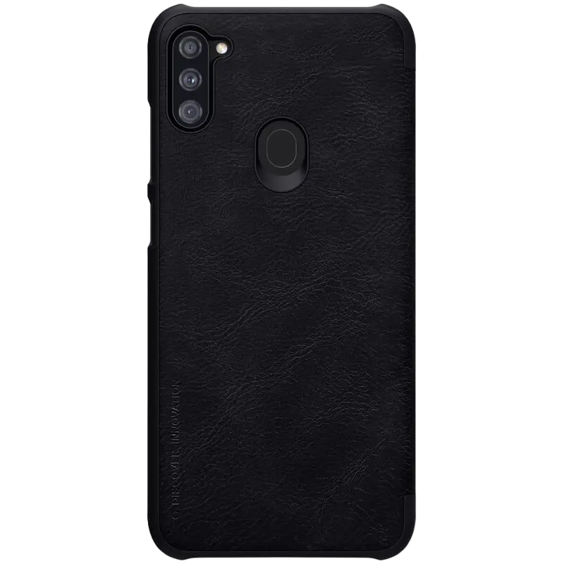 Husă tip carte Nillkin Galaxy A11 - Qin LC, Negru