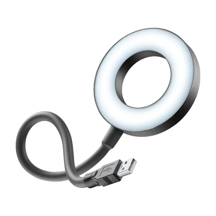 Lampă USB Cellularline LED, Negru