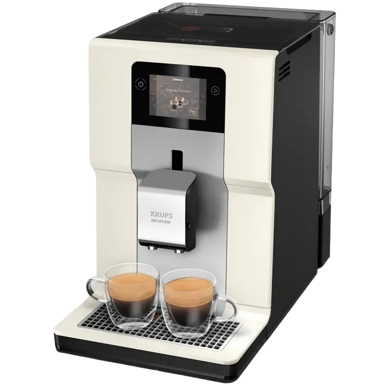 Espressor automat Krups EA872A10, Bej