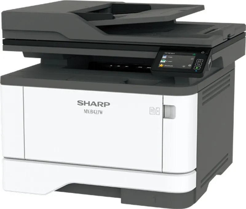 Multifunctional laser Sharp Luna MX-B427WEU, Negru-Alb