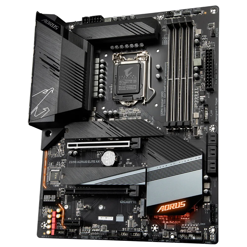 Placă de bază Gigabyte Z590 AORUS ELITE AX, LGA1200, Intel Z590, ATX