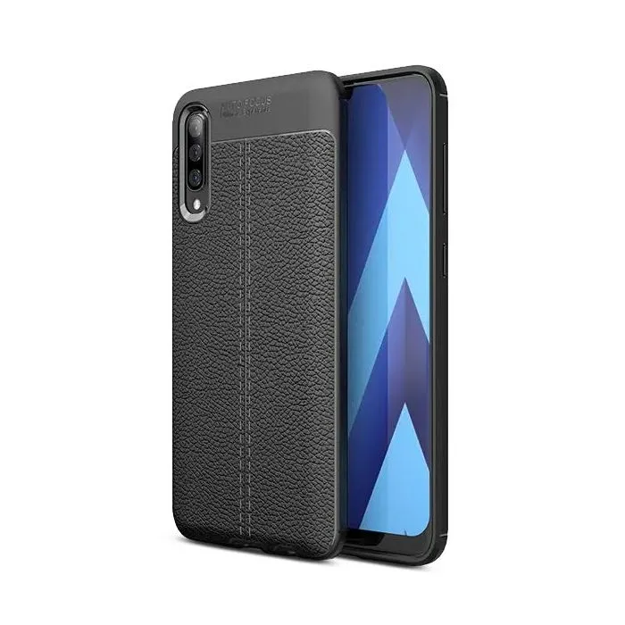 Husă Xcover A50, Leather, Negru