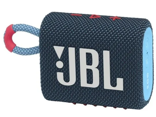 Boxă portabilă JBL GO 3, Albastru / Roz