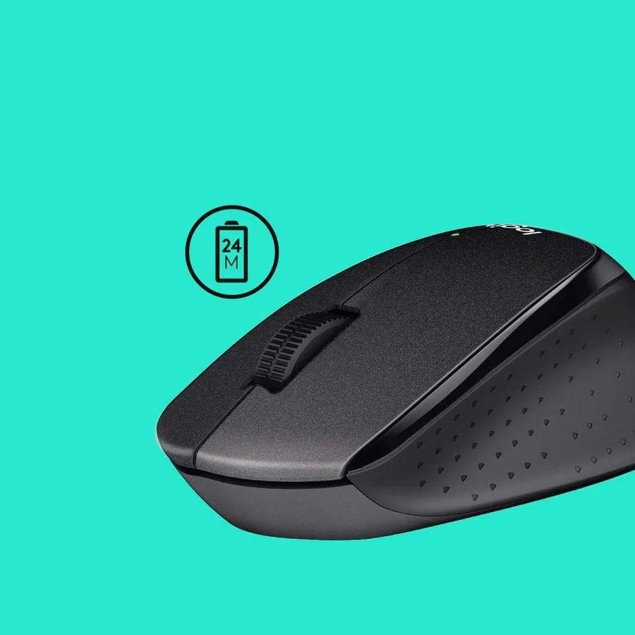 Mouse Wireless Logitech B330, Negru