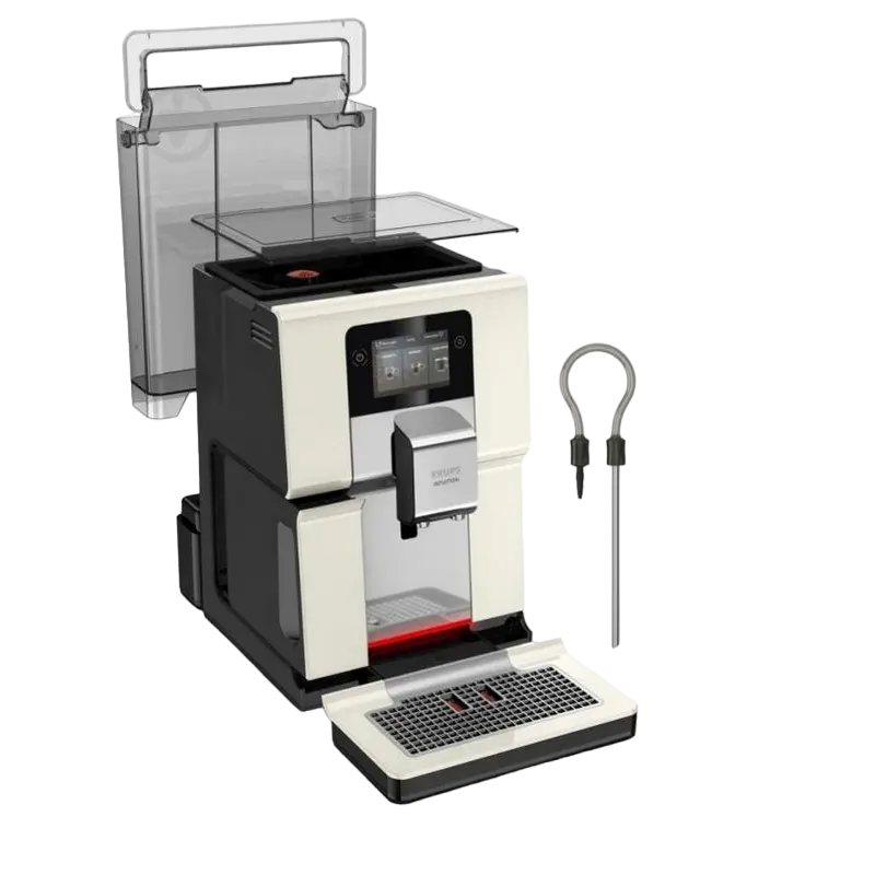 Espressor automat Krups EA872A10, Bej