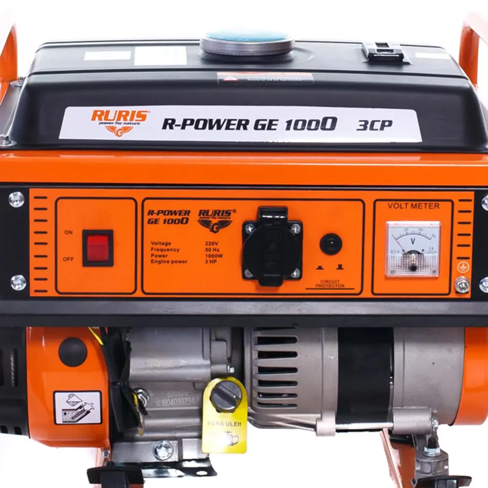Generator electric pe benzina Ruris R-Power GE1000 (industrial)