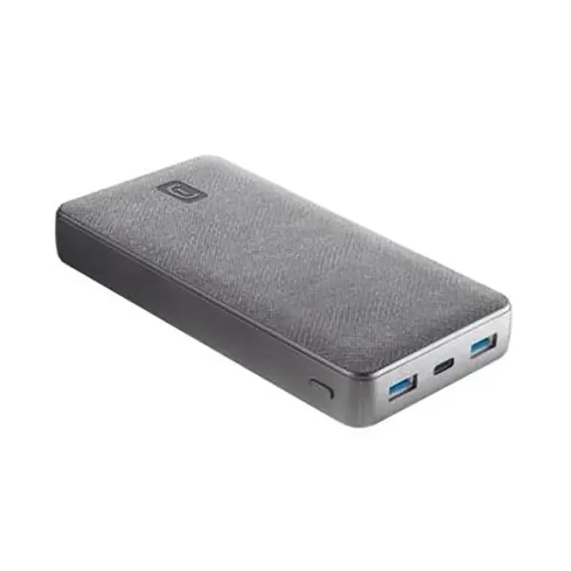 Acumulator extern Cellularline Shade Laptop, 20000mAh, Gri