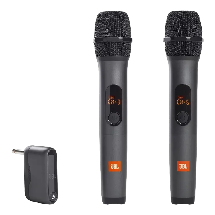 Microfon vocal JBL JBLWIRELESSMIC, Fără fir, Negru
